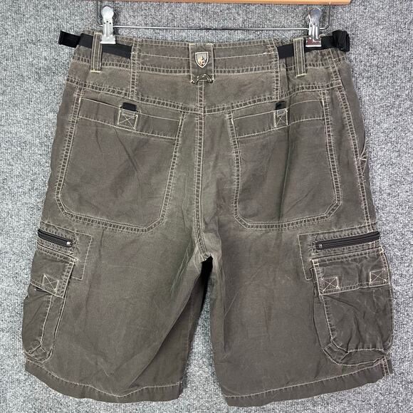Kuhl Cargo Shorts Size M Kuhldry Evaporative Comfort Technology - Picture 2 of 10